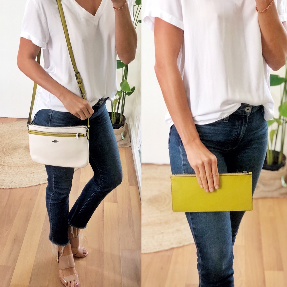 NWOT• Coach• Shoulder sling Envelope handbag - Picture 2 of 8